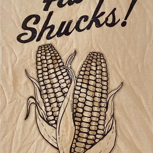 Maurice’s super soft yellow t-shirt, “Aw Shucks” with corn on the cob design. 0x - Picture 4 of 6